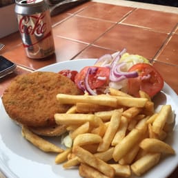 friend got a veggie burger