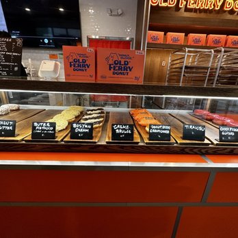 Old Ferry Donut - Interior. Some items were sold out. - Donuts Near Me - Buena Park, California Old Ferry Donut - Interior. Some items were sold out. - Donuts Near Me - Buena Park, California
