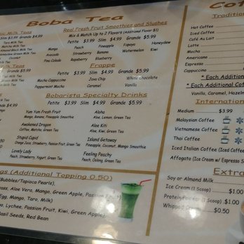 Boba Mocha - Menu - Coffee & Tea Near Me - Duluth, Georgia