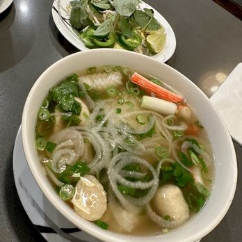 Saigon Brothers - Seafood pho regular size - Vietnamese Near Me - Northridge, California Saigon Brothers - Seafood pho regular size - Vietnamese Near Me - Northridge, California