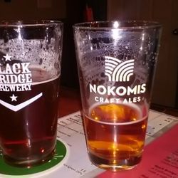 Cask82 - Excellent local craft beer list. Beer menu when we visited is the red sheet including Blackbridge, Nokomis and Rebellion.