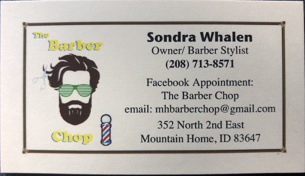 THE BARBER CHOP Barbers 352 N 2nd E St, Mountain Home, ID Phone