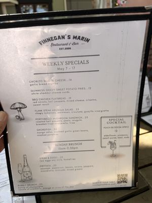 Menu photo 2 Finnegan's Marin Novato, CA