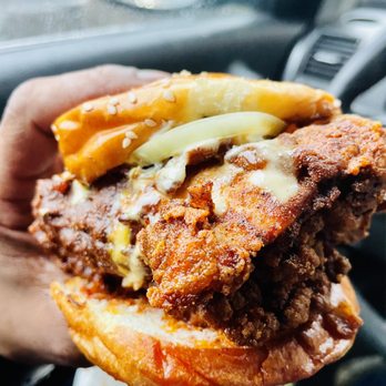 Lucky Buns - Hot Tiger Bun Sandwich - Burgers Near Me - Washington, DC, District of Columbia