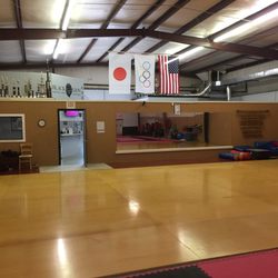 Black Lion Martial Arts & Fitness - Inside- wood floor area
