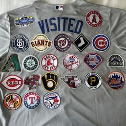 Patches on jersey