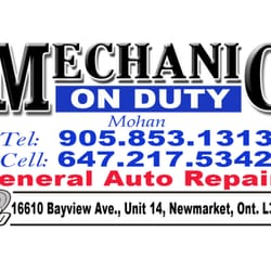 Mechanic On Duty - Your personal auto mechanic and garage for your best friend
