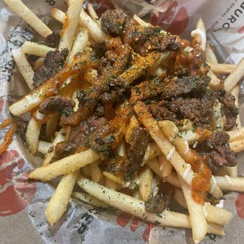 Ojai Burger - Spicy Miso Wagyu Fries - Burgers Near Me - Orange, California Ojai Burger - Spicy Miso Wagyu Fries - Burgers Near Me - Orange, California