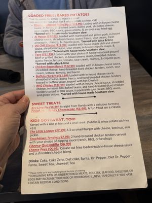 Menu photo 2 The Twisted Spud Batesville, AR