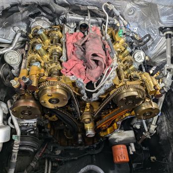 Honest Auto Repair - timing chain and phasers on a 3.5l ford engine. - Auto Repair Near Me - Tucson, Arizona Honest Auto Repair - timing chain and phasers on a 3.5l ford engine. - Auto Repair Near Me - Tucson, Arizona