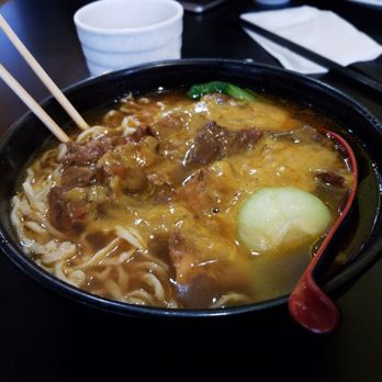 A+ Hong Kong Kitchen - Brisket with curry & ramen noodles - Cantonese Near Me - Seattle, Washington
