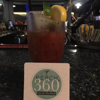 Perch 360 - Bloody Mary and coaster - New American Near Me - Punta Gorda, Florida Perch 360 - Bloody Mary and coaster - New American Near Me - Punta Gorda, Florida