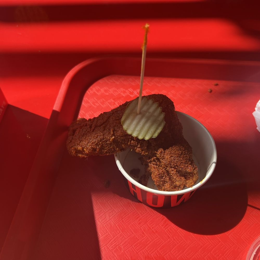 Howlin' Ray's - Medium-plus spicy wing. 4 bucks its a good deal. Its more like a hot. - Southern Near Me - Pasadena, California Howlin' Ray's - Medium-plus spicy wing. 4 bucks its a good deal. Its more like a hot. - Southern Near Me - Pasadena, California