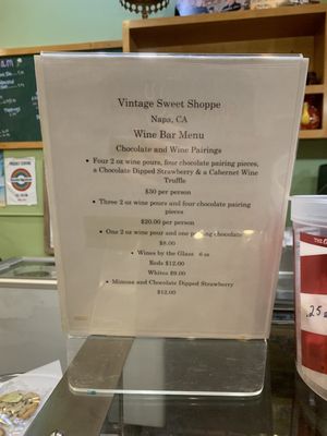 Menu photo 3 Vintage Sweet Shoppe Napa, CA Menu photo 3 Vintage Sweet Shoppe Napa, CA