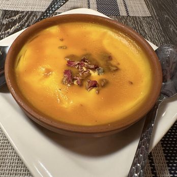 Marigold - mango panna cotta - Indian Near Me - Eastchester, New York Marigold - mango panna cotta - Indian Near Me - Eastchester, New York
