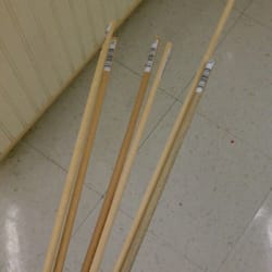 Poster holders.
