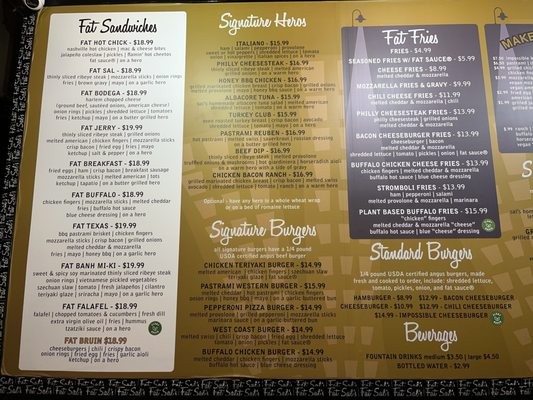 Menu photo 7 Fat Sal's Deli Los Angeles, CA