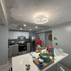 Massachusetts General Contractor - Kitchen island installation, cabinet installation, appliance installation & new electrical