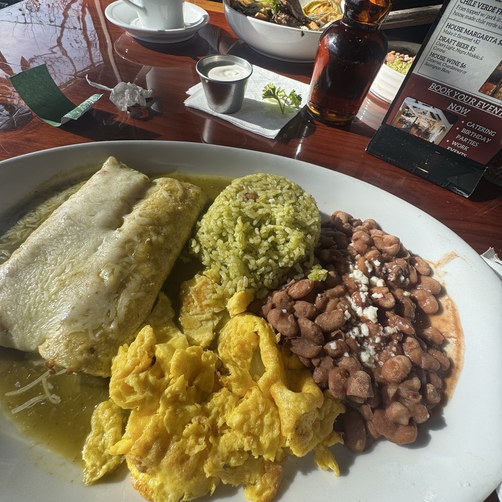 Roosters On The River - Enchiladas Plate - Breakfast & Brunch Near Me - Sacramento, California
