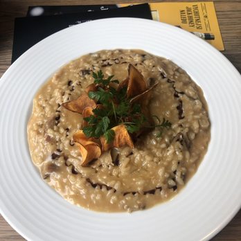 Prostor Bar & Restaurant - Mushroom risotto - Italian Near Me - Prague, Puerto Rico Prostor Bar & Restaurant - Mushroom risotto - Italian Near Me - Prague, Puerto Rico