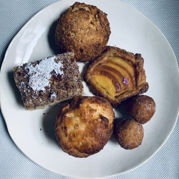 Poppy's - coffee cake, scone, peach galette, fritters, biscuit - Coffee & Tea Near Me - Brooklyn, New York