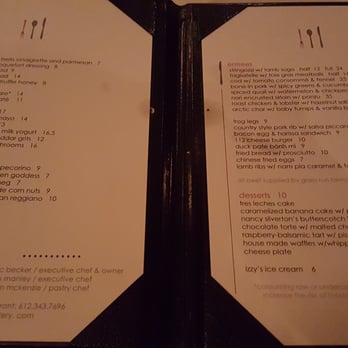 112 Eatery - Menu - New American Near Me - Minneapolis, Minnesota