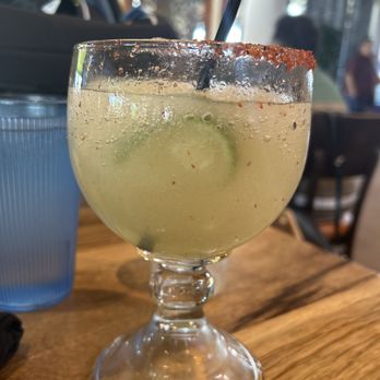Gringo's Mexican Kitchen - Large house margarita half frozen half on the rocks - Mexican Near Me - Cypress, Texas Gringo's Mexican Kitchen - Large house margarita half frozen half on the rocks - Mexican Near Me - Cypress, Texas