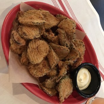 Grease Burger Beer and Whiskey Bar - Southern fried pickles and garlic aioli. - Burgers Near Me - West Palm Beach, Florida Grease Burger Beer and Whiskey Bar - Southern fried pickles and garlic aioli. - Burgers Near Me - West Palm Beach, Florida