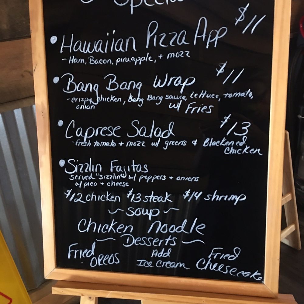 Tap & Barrel - specials of the day! went with the bang bang wrap. couldn't have picked better! - American Near Me - Wolcott, Connecticut