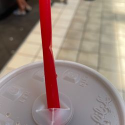 Chick-fil-A - A dent in my straw!