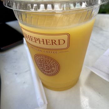 Shepherd Artisan Coffee - A little disappointed that the OJ wasn't fresh squeezed - Cafes Near Me - Miami Beach, Florida Shepherd Artisan Coffee - A little disappointed that the OJ wasn't fresh squeezed - Cafes Near Me - Miami Beach, Florida