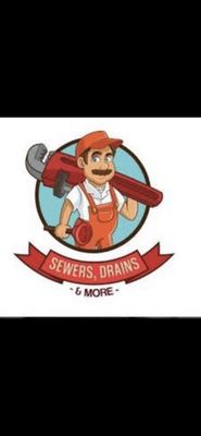 Blue Collared Drain Cleaning Logo