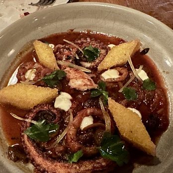Monteverde - "WOK-FIRED OCTOPUS "IN UMIDO" - Italian Near Me - Chicago, Illinois