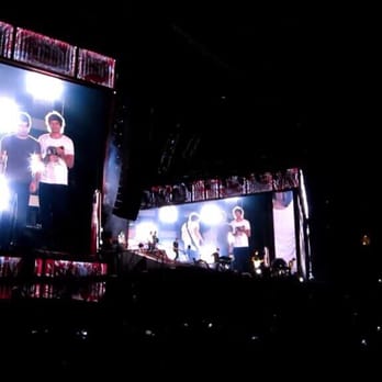 Rose Bowl Stadium - View of the stage from floor/field A6. - Stadiums & Arenas Near Me - Pasadena, California