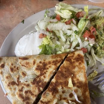 Pepes Mexican Restaurant and Store - Quesadilla Gigante with steak. I ate half of it before I decided to snap the pic!! - Mexican Near Me - Ocala, Florida