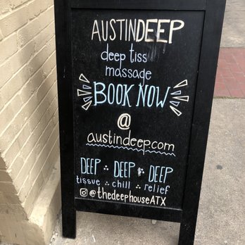 AUSTINDEEP - Downtown - Entrance - Massage Therapy Near Me - Austin, Texas