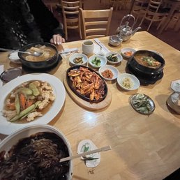 JajangMyeon, TangsooYook, Squid JajangMyeon, TangsooYook, Squid