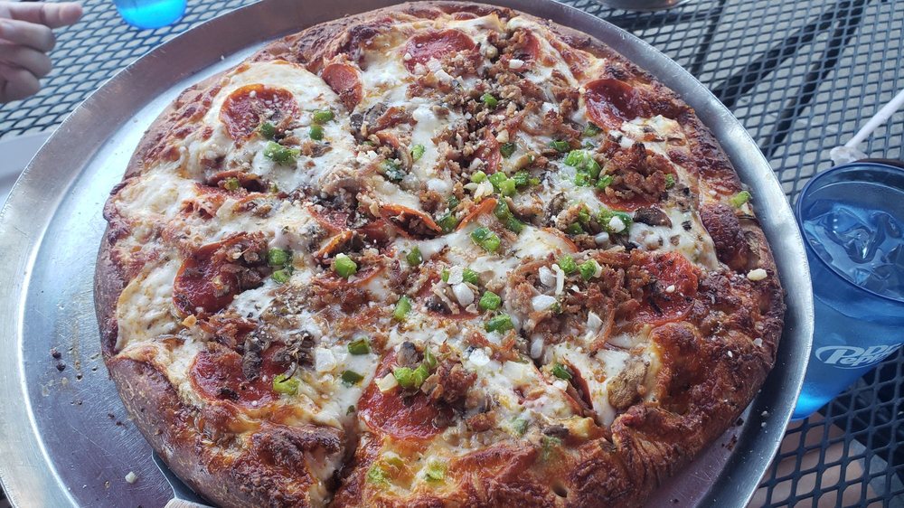 Order  The Deluxe food online from Impellizzeri's Pizza store, Louisville on bringmethat.com