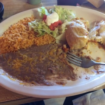 Los Gabanes Mexican Restaurant - Tamales no taste very plain...rice and beans had no taste either - Mexican Near Me - Greybull, Wyoming