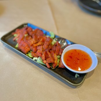 Burma Taste - Crispy Pork Belly - Noodles Near Me - Sunnyvale, California Burma Taste - Crispy Pork Belly - Noodles Near Me - Sunnyvale, California
