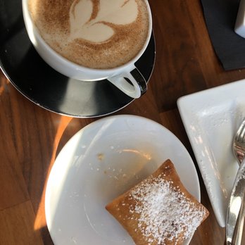Barking Mad Cafe - The chai and the beignet. - Coffee & Tea Near Me - Gaithersburg, Maryland