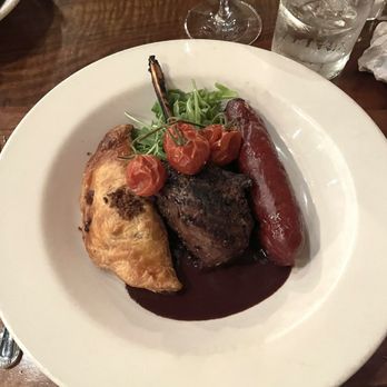 Sybaris Bistro - Successful Michigan Hunters Plate - New American Near Me - Albany, Oregon