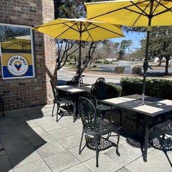 Arepa Spot - Patio - Empanadas Near Me - Myrtle Beach, South Carolina