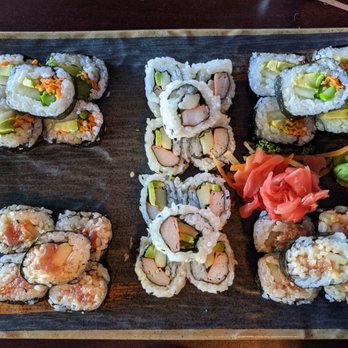 Andaman Asian Bistro - California, Spicy Tuna and Vegetable sushi rolls - Sushi Bars Near Me - St. Augustine, Florida Andaman Asian Bistro - California, Spicy Tuna and Vegetable sushi rolls - Sushi Bars Near Me - St. Augustine, Florida