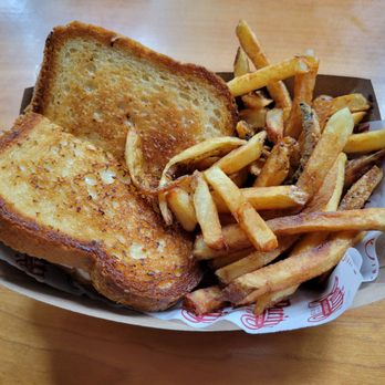 Purity Ice Cream - Classic grilled cheese and fries - Ice Cream & Frozen Yogurt Near Me - Ithaca, New York