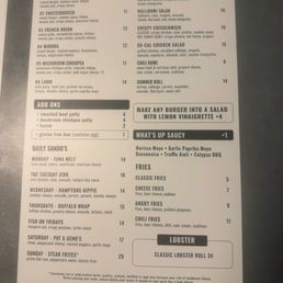 Food Menu July 2026 Food Menu July 2026