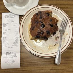 Blueberry pancakes