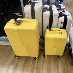 I've wanted these for a long time. $60 for the carry on. $80 for the medium size suitcase. I've wanted these for a long time. $60 for the carry on. $80 for the medium size suitcase.