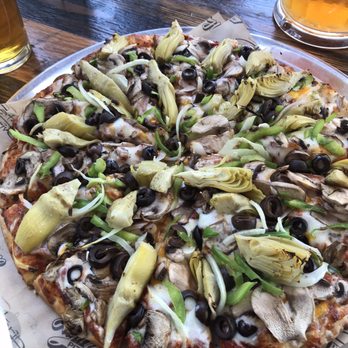 High Five Pizza - Super Veggie Pizza - Pizza Near Me - San Jose, California
