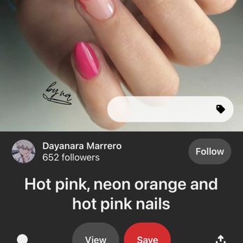 Bedazzled Nails and Spa - What I showed the nail tech - Waxing Near Me - Chicago, Illinois